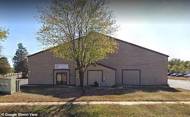 Brooks applied for the PPP loan through his Maryland-based car dealership, Cars Direct, Kingdom Tabernacle (pictured) and a company called Madaro, LLC.