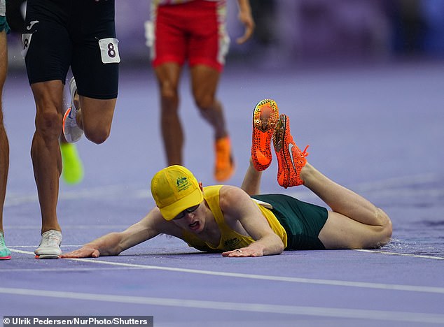 The Australian runner finished fourth by 0.01 seconds in the 1500m final.