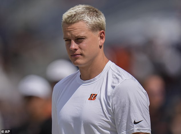 Another high-profile player not listed is Cincinnati Bengals quarterback Joe Burrow.