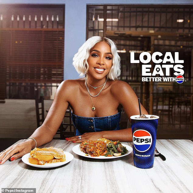 Ironically, Addison does not appear to have any official endorsement or approval from PepsiCo, which recently hired Mary J. Blige, Bobby Flay, Shaquille O'Neal and Kelly Rowland (pictured Aug. 27) to front Pepsi Zero Sugar campaigns.