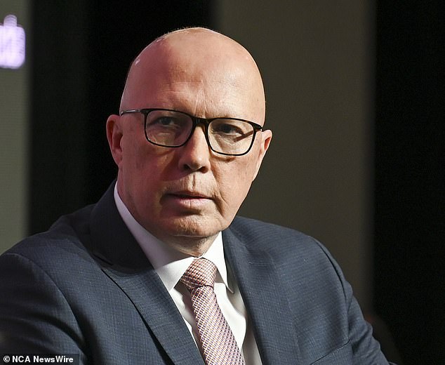 Mr Dutton (pictured) spoke about how his family was affected by the scandal during the Neil Mitchell Asks Why podcast