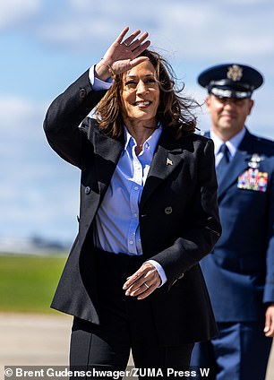 Devices gave a number of reasons to vote for Vice President Kamala Harris