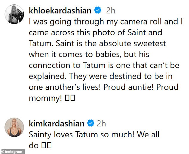 1725428774 748 Khloe Kardashian says her eight year old nephew Saint has a connection