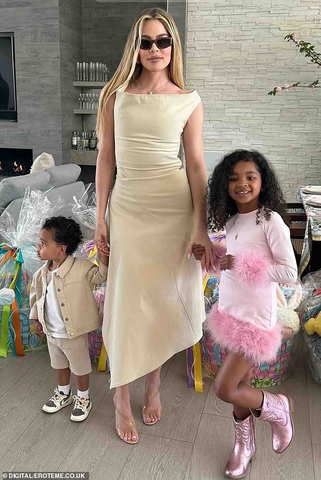 Together with Tatum, Khloe is mother to six-year-old daughter True.