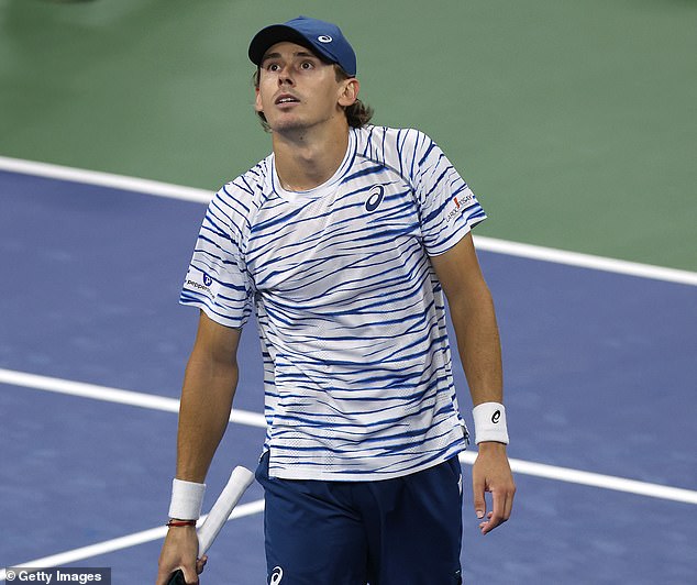 De Minaur's excellent form comes after a heartbreaking retirement at Wimbledon in July