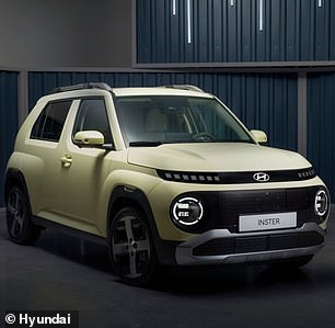 The Hyundai Inster will come to market first, arriving next spring for around the same price of £22,000.