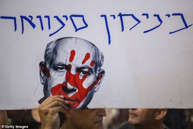 This comes as Israel has been rocked by a wave of mass protests against Prime Minister Benjamin Netanyahu and his conduct of the war since the Hamas terror attack last October.