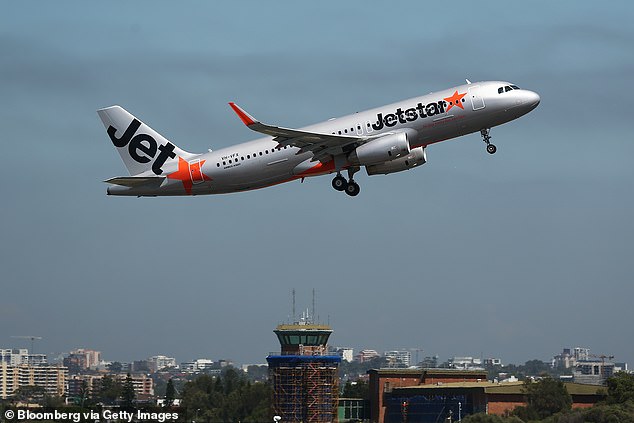 Jetstar waived the extra fee for changing the name on the ticket on compassionate grounds (file image)