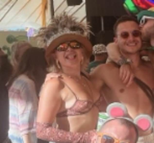 This isn't the first time the couple have enjoyed a night out: they partied together at the Glastonbury Festival.