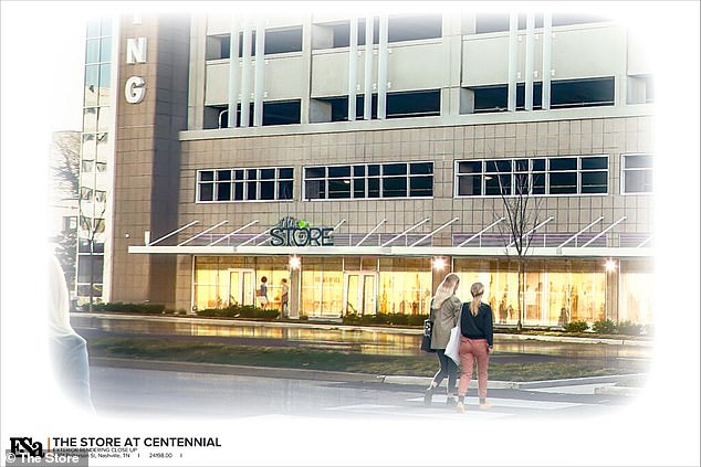 Pictured is the plan for The Store's second opening in Nashville.