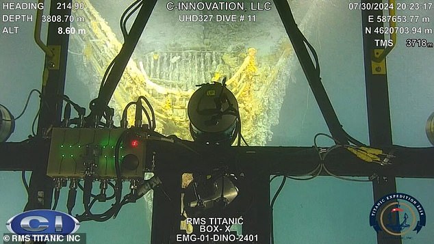 Constant visits to the Titanic wreck site may be hastening the ship's demise as changes in the water column push and pull on the fragile structure.