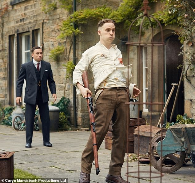 Finn used his famous connections to get into the acting business, and his brother Joe Cole (right) asked Peaky Blinder bosses to get his brother an audition for the show.