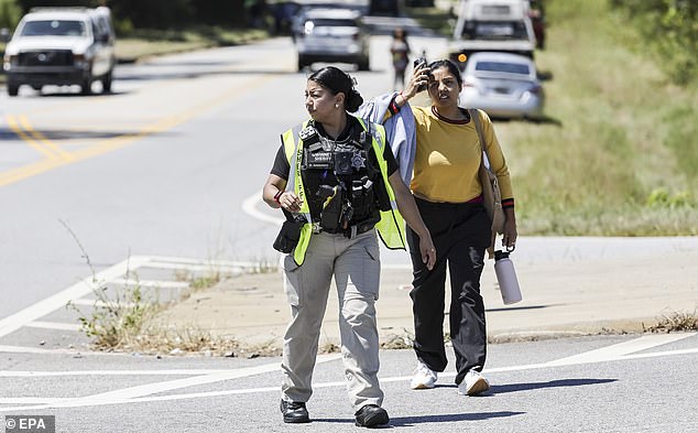 Horrifying details have emerged from inside classrooms showing the chilling chaos endured by students when gunshots rang out this morning.