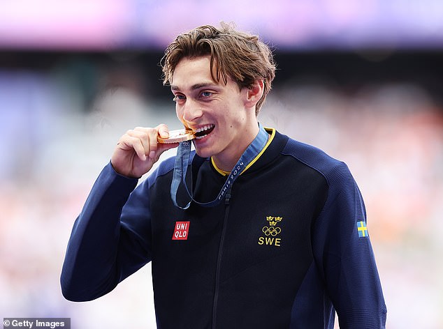 Duplantis became an Olympic gold medal winner in Paris just a few weeks ago.