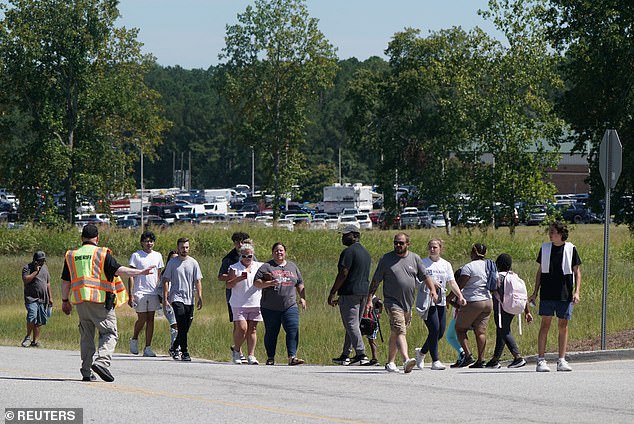 Terrified students said they heard screams from the hallway.