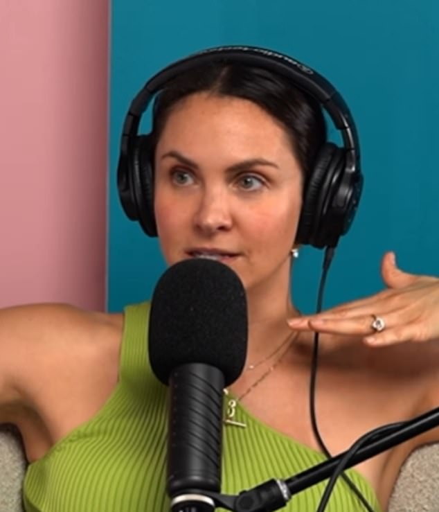 She explained to co-host Brittany Hockley that the boy's toy was wearing a 'fluorescent yellow thong' underneath his clothes and looked 'very tacky'.