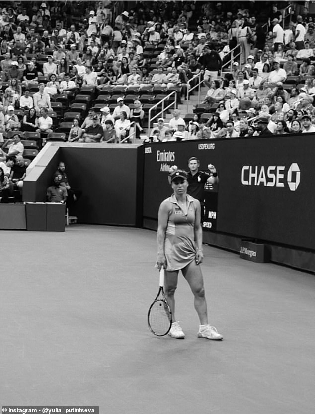 Putintseva insisted she did nothing disrespectful and said she was deep in thought at the time.