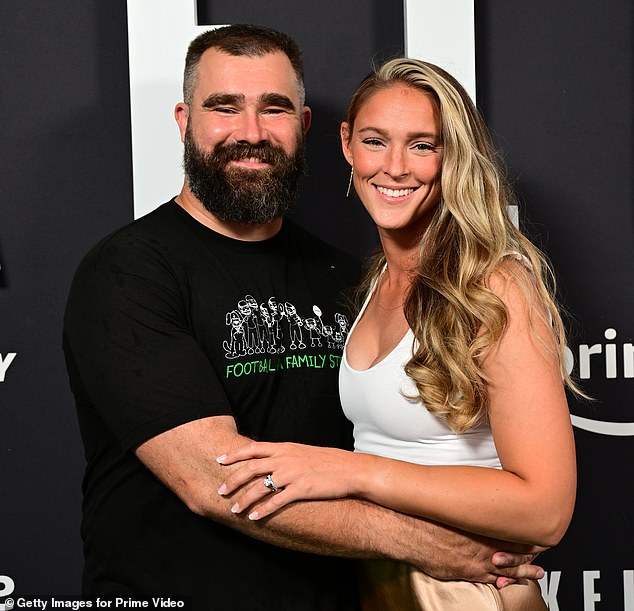 Jason and Kylie Kelce have been married since 2018 and now have three daughters together.