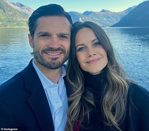 Princess Sofia of Sweden (pictured with Prince Carl Philip) is pregnant with her fourth child, the Swedish Royal Family announced.