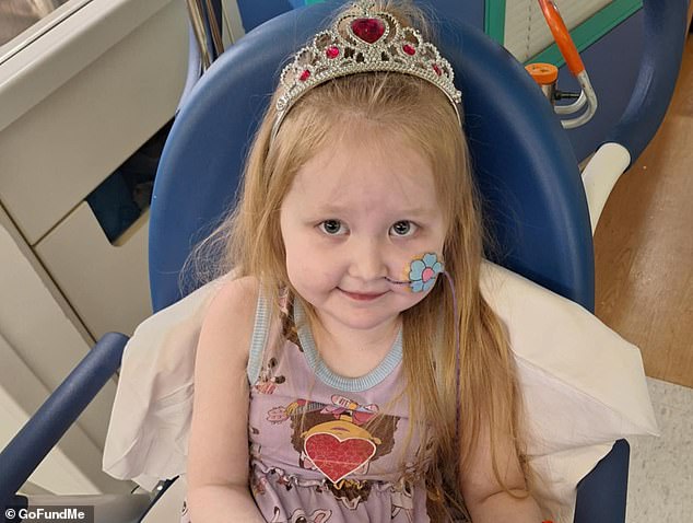 Harper spent her fifth birthday recovering from a lung transplant in the ICU at Texas Children's Hospital.