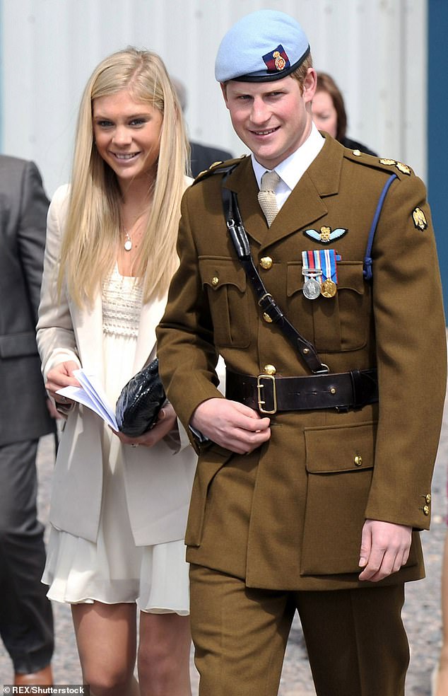 Chelsy split from Prince Harry (pictured together in 2010) after a seven-year relationship