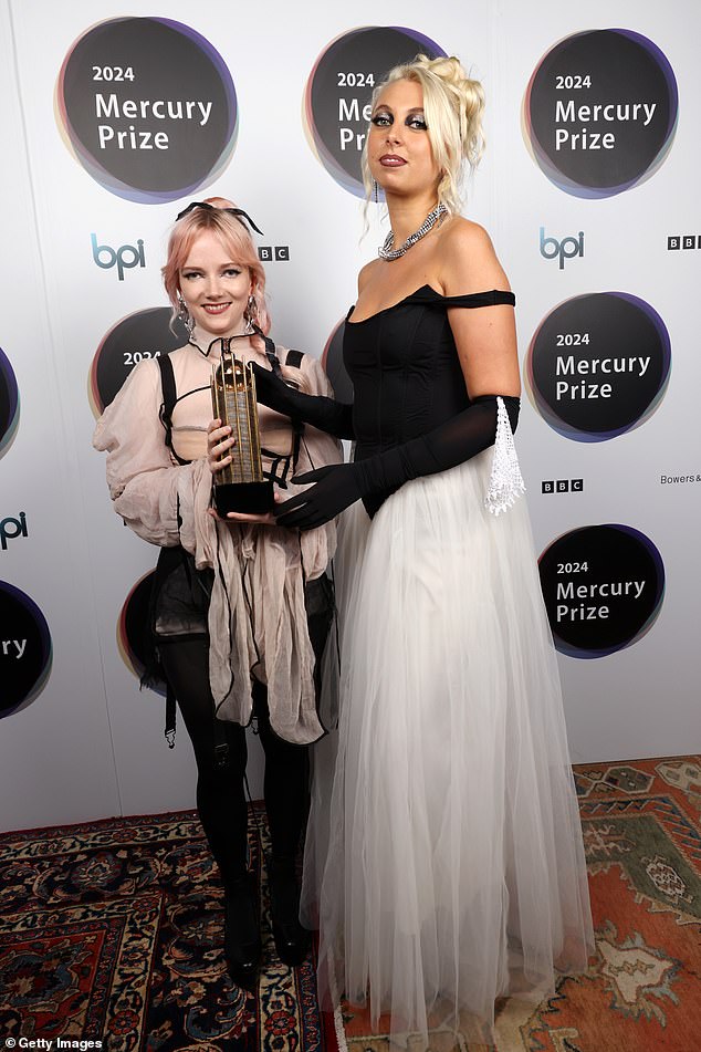 Indie group The Last Dinner Party, made up of Abigail Morris, Lizzie Mayland, Emily Roberts, Georgia Davies and Aurora Nishevci, have also been nominated for their debut Prelude To Ecstasy, which topped the charts upon its release in February.