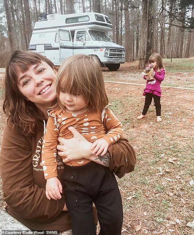 The mother and her two daughters traveled to Spain, Portugal, France, Italy, Morocco, Indonesia and Egypt, spending about a month in each country.