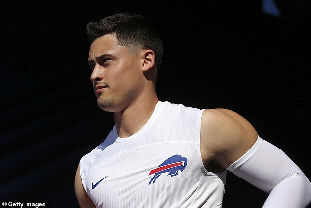 Araiza, 24, was released by the Buffalo Bills in August 2022 after a woman alleged he and other University of San Diego players raped her at an off-campus party in October 2021.