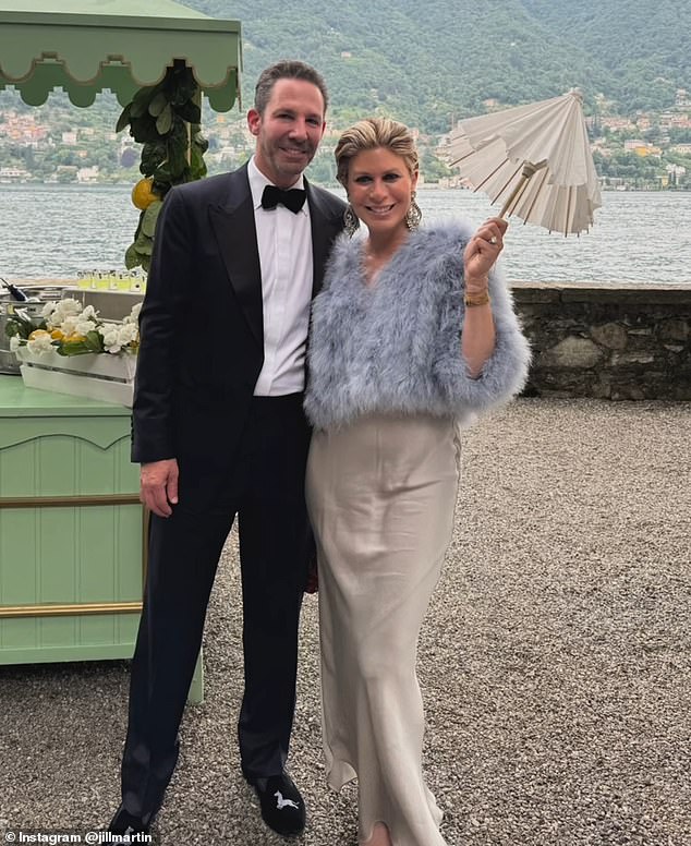 On June 11, Jill shared an Instagram reel showing her trip to Lake Como (pictured), which shows the two posing lovingly and laughing together.