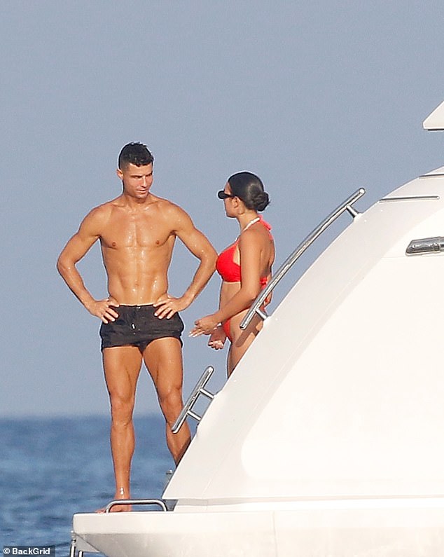 The couple, who have recently sparked marriage rumours, have been holidaying on their luxury yacht in France.