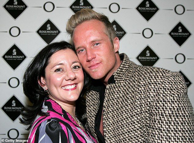 The Sydney PR guru had more than two decades of experience in the industry and founded his own business, Evans Media, in 2005. He is pictured with events manager Lucia Labbate in 2008.