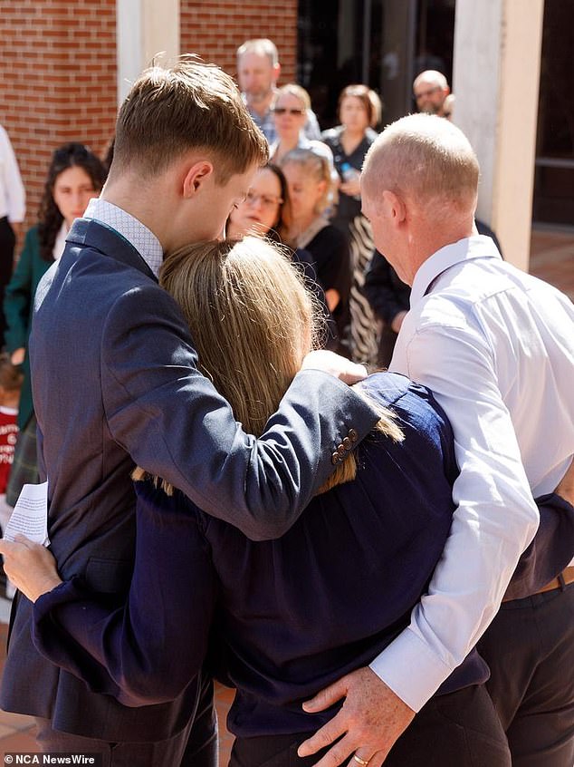 Ms Millen was seen crying outside the court after the sentencing hearing.