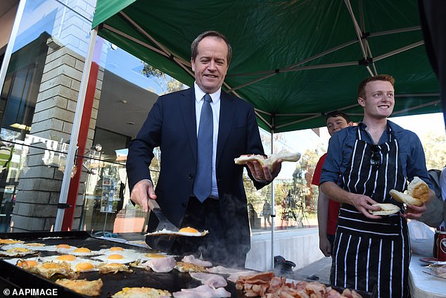 Bill Shorten will work at the University of Canberra for more than a million dollars. He is pictured at the UC during a visit in 2014