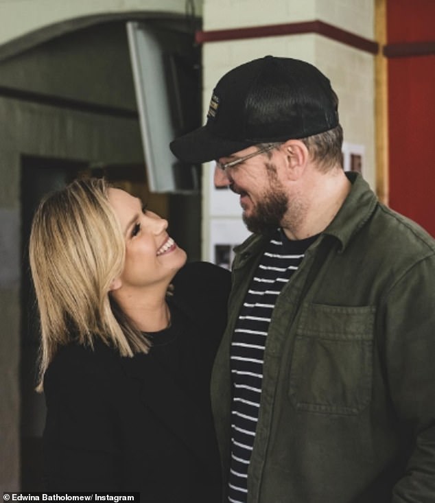 Just hours after the news broke, Edwina took to Instagram to thank fans for their support and give an insight into her life with her loving family since receiving the diagnosis (pictured with Neil).