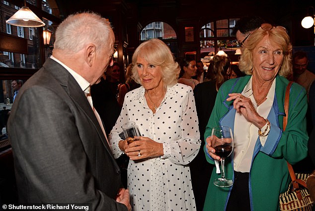 Queen Camilla and her beloved sister Annabel attended today's glittering occasion.