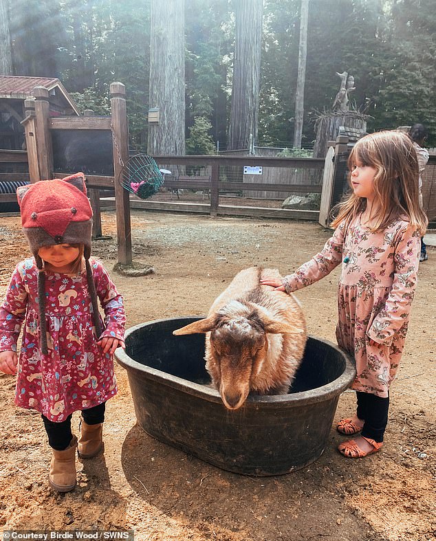 After seven months of backpacking around the world, Birdie and her two daughters returned to the U.S. in August.