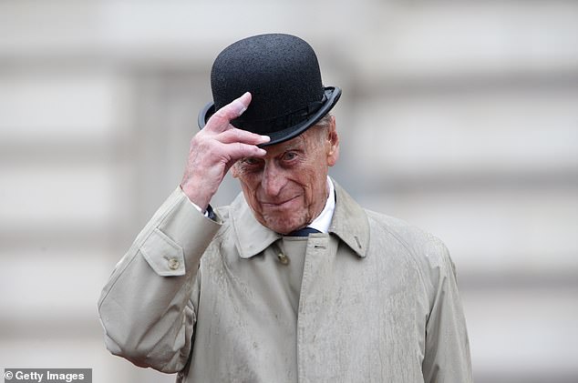 The actor said that Prince Philip looked 