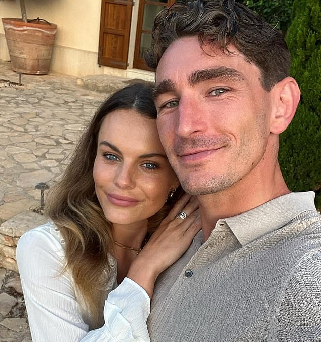 The reality star announced the happy news just three weeks after Jordan proposed to her on a luxurious vacation.