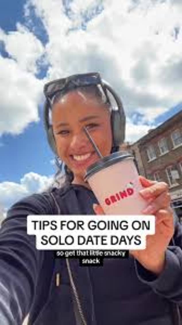 Many women on TikTok talk about the benefits of 'solo dating' or spending time with themselves.