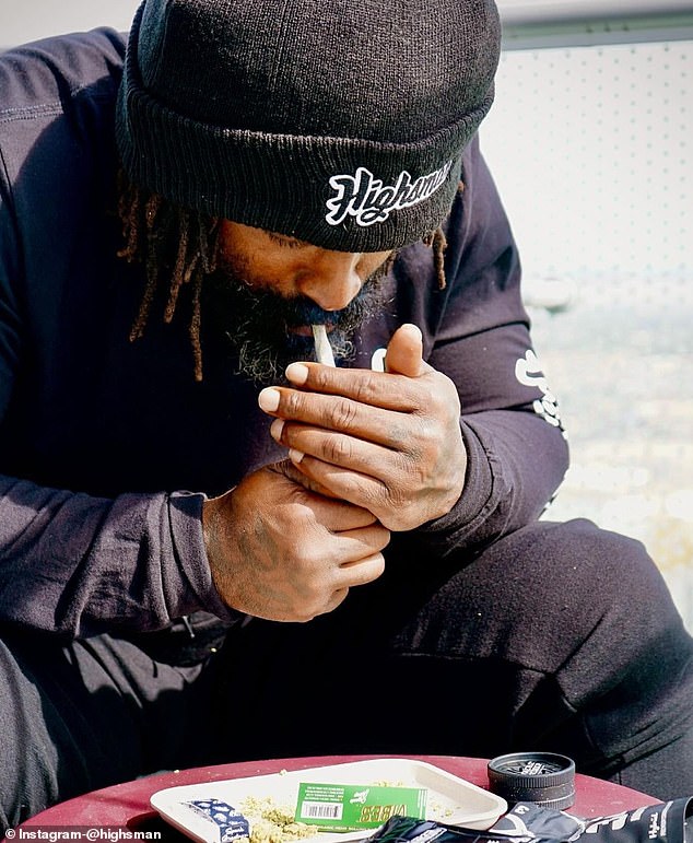 Williams launched cannabis and lifestyle brand Highsman in 2021 and has become an advocate for marijuana use.