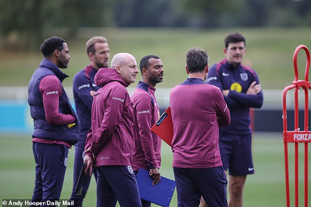 Carsley has been appointed as interim coach of the Three Lions for this month's Nations League matches.