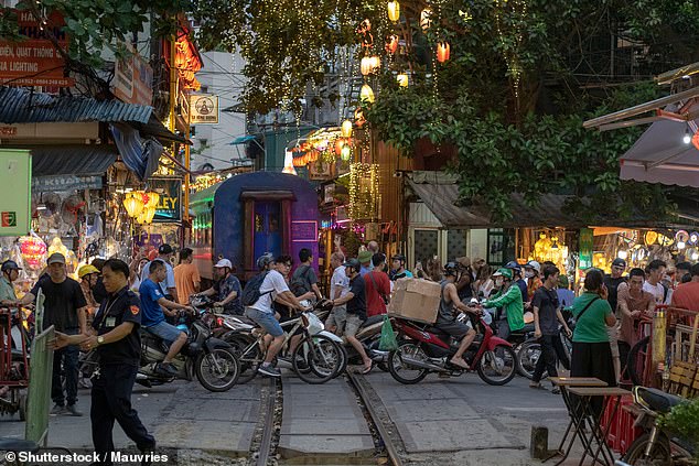 A Reddit user said that Hanoi (above) is 