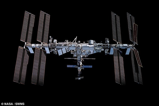 The ISS is equipped with its own thrusters that it can use to avoid a collision, and it does so several times a year.