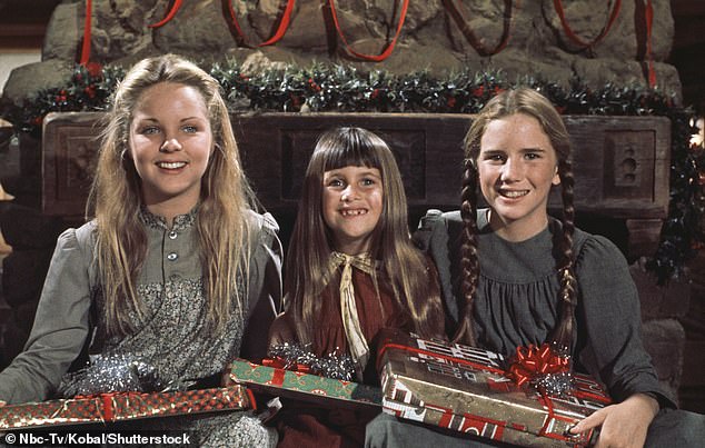 Seen on the right with Melissa Sue Anderson, left, and Lindsay Greenbush, center, in Little House on the Prairie