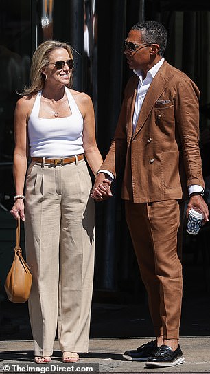 The couple, who have been open about their relationship troubles, appeared to be in good spirits this time around, smiling and laughing with each other.