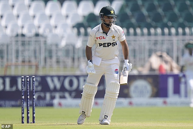 Duckett's career strike percentage is 1.7%, giving him almost five times more chances to play than Pakistan's Abdullah Shafique (pictured)