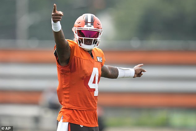 The Browns quarterback is preparing for a pivotal season in his eventful NFL career.