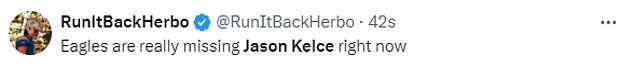 1725671462 912 Eagles fans are begging Jason Kelce to come out of