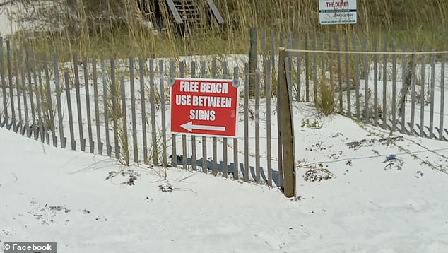 South Walton property owners have refused to give up their private access, claiming they paid for it with their homes years ago.