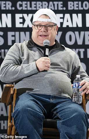 Sean Astin speaks during FAN EXPO 2023 at the Ernest N. Morial Convention Center in New Orleans, Louisiana, on January 8